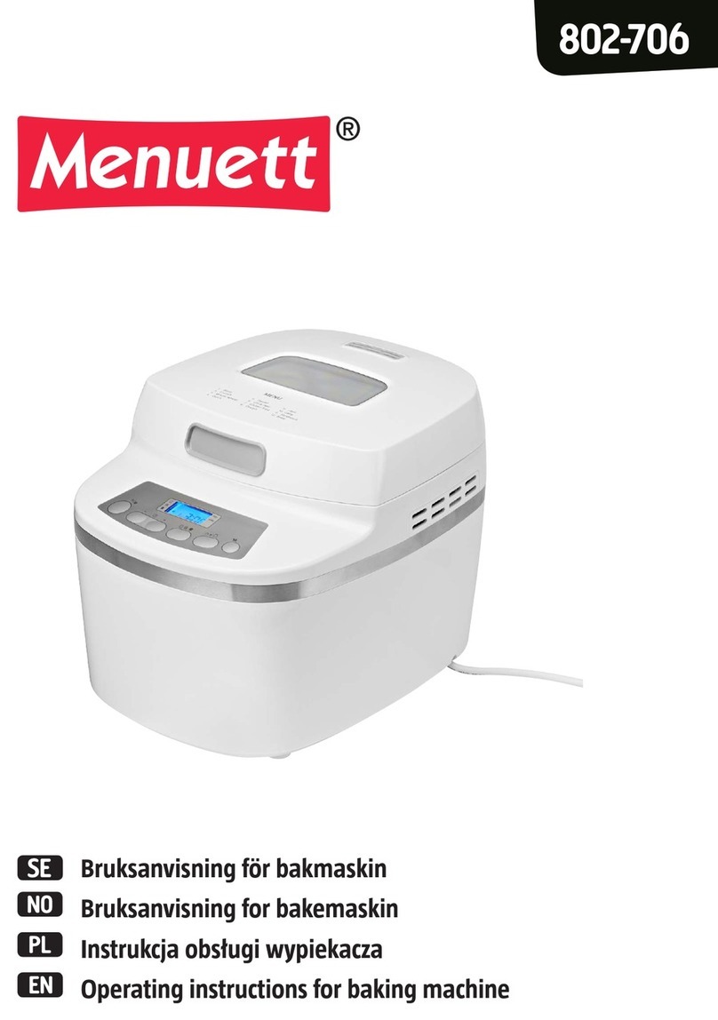 Menuett 802-706 User manual