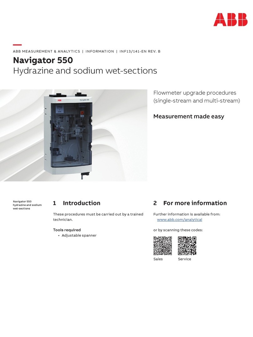 ABB Navigator 550 manual