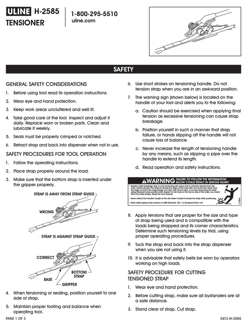 U-Line H-2585 User manual