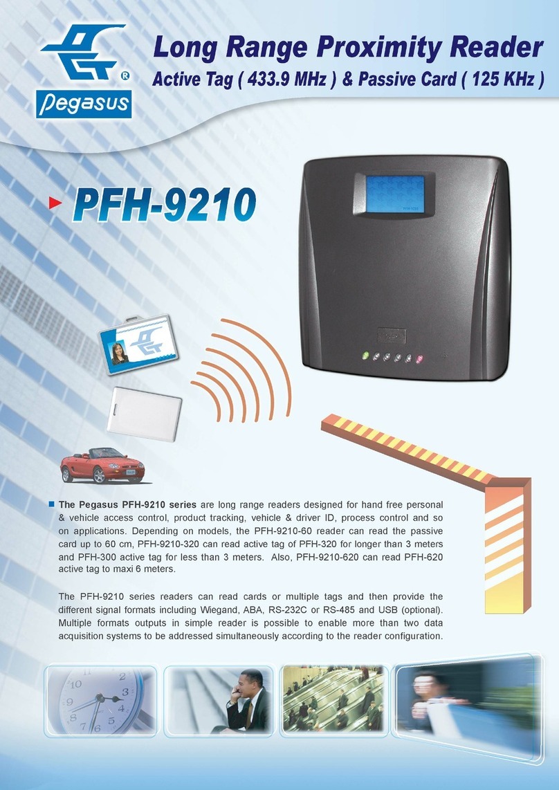 Pegasus PFH-9210 Series User manual