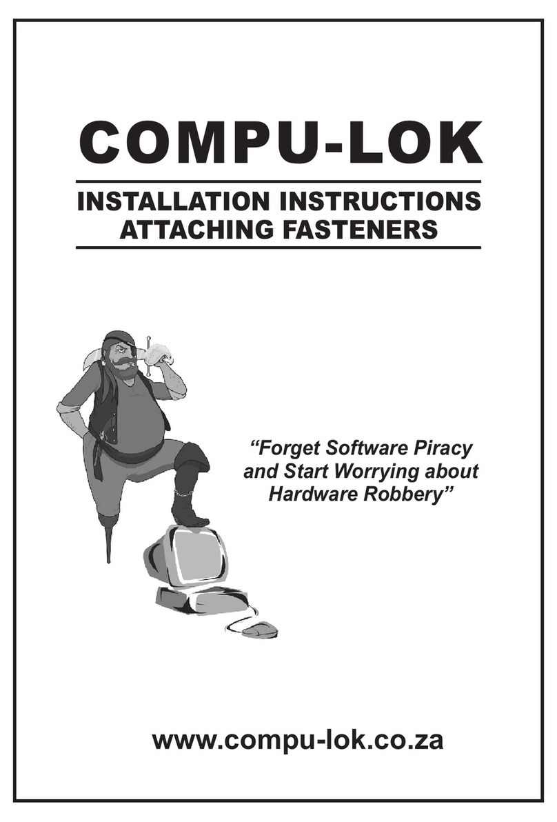 COMPU-LOK CL105 installation instructions