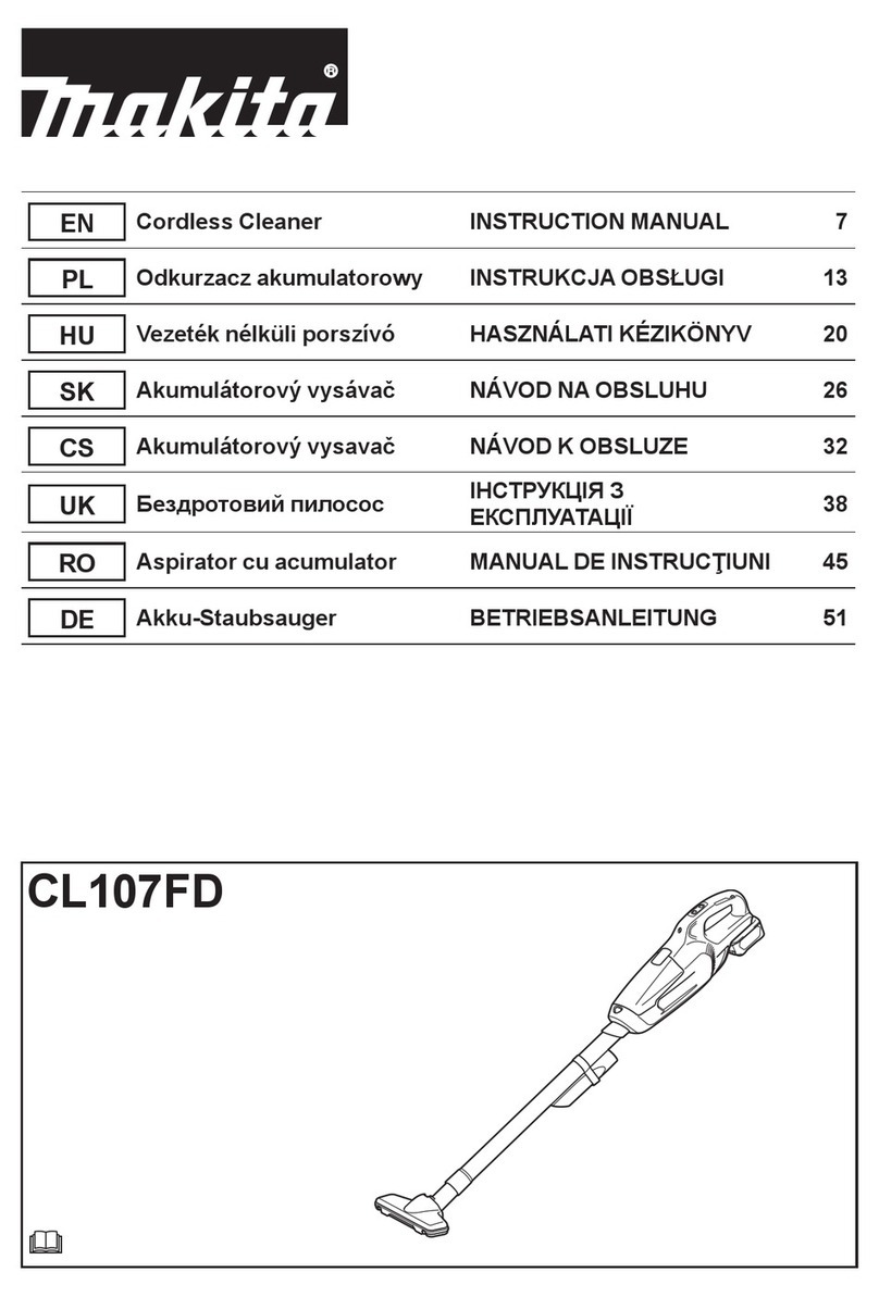 Makita CL107FD User manual