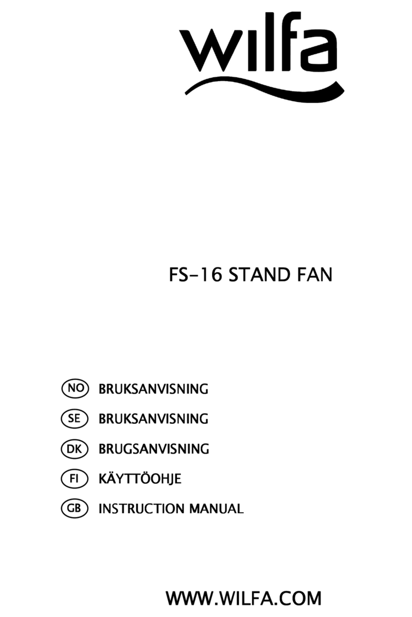 Wilfa FS-16 instruction manual