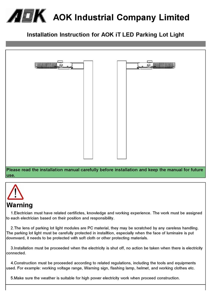 AOK iT Series Installation instruction