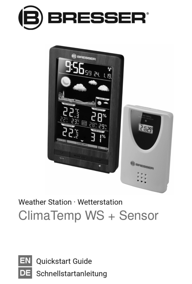 Bresser ClimaTemp WS User manual