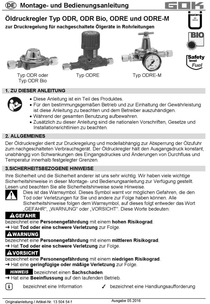 GOK ODR Assembly and operating manual