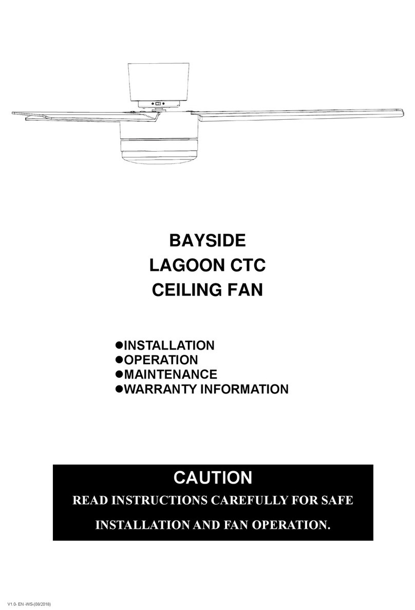 Bayside LAGOON CTC Installation, operation, maintenance & warranty information