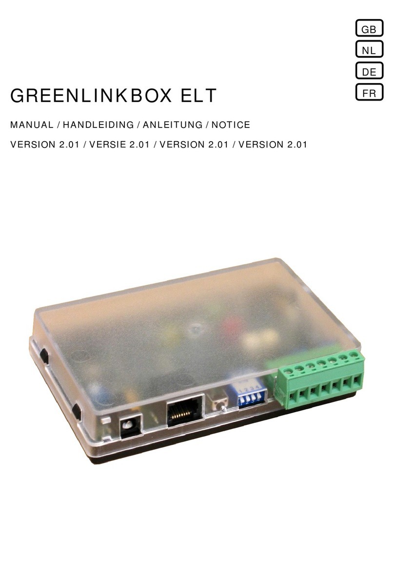 Fancom GreenLinkBox ELT manual