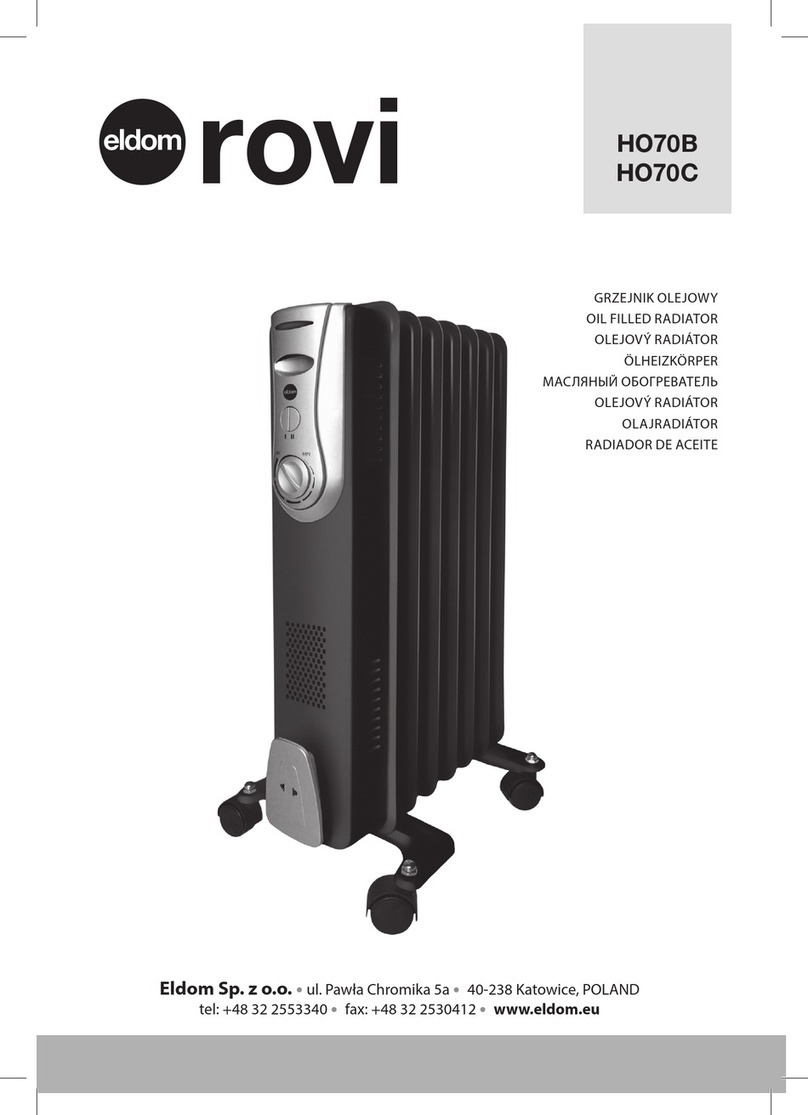 Eldom rovi HO70C manual