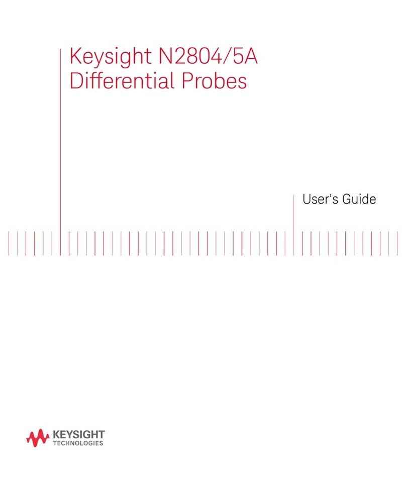 Keysight N2804 User manual Keysight N2804 User manual