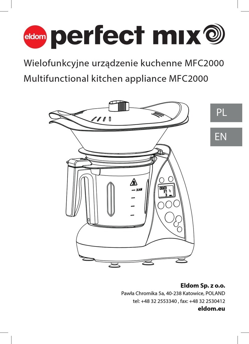 Eldom perfect mix MFC2000 User manual
