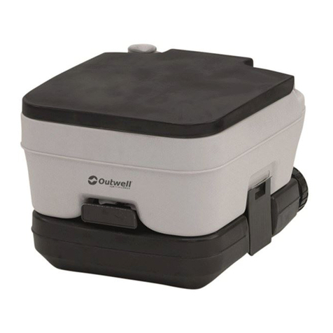 Outwell 10L PORTABLE TOILET instruction manual Outwell 10L PORTABLE TOILET instruction manual