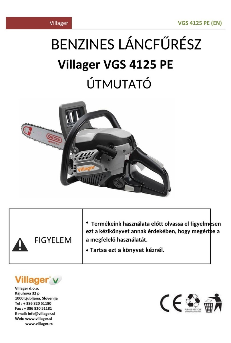 Villager VGS 4125 PE User manual