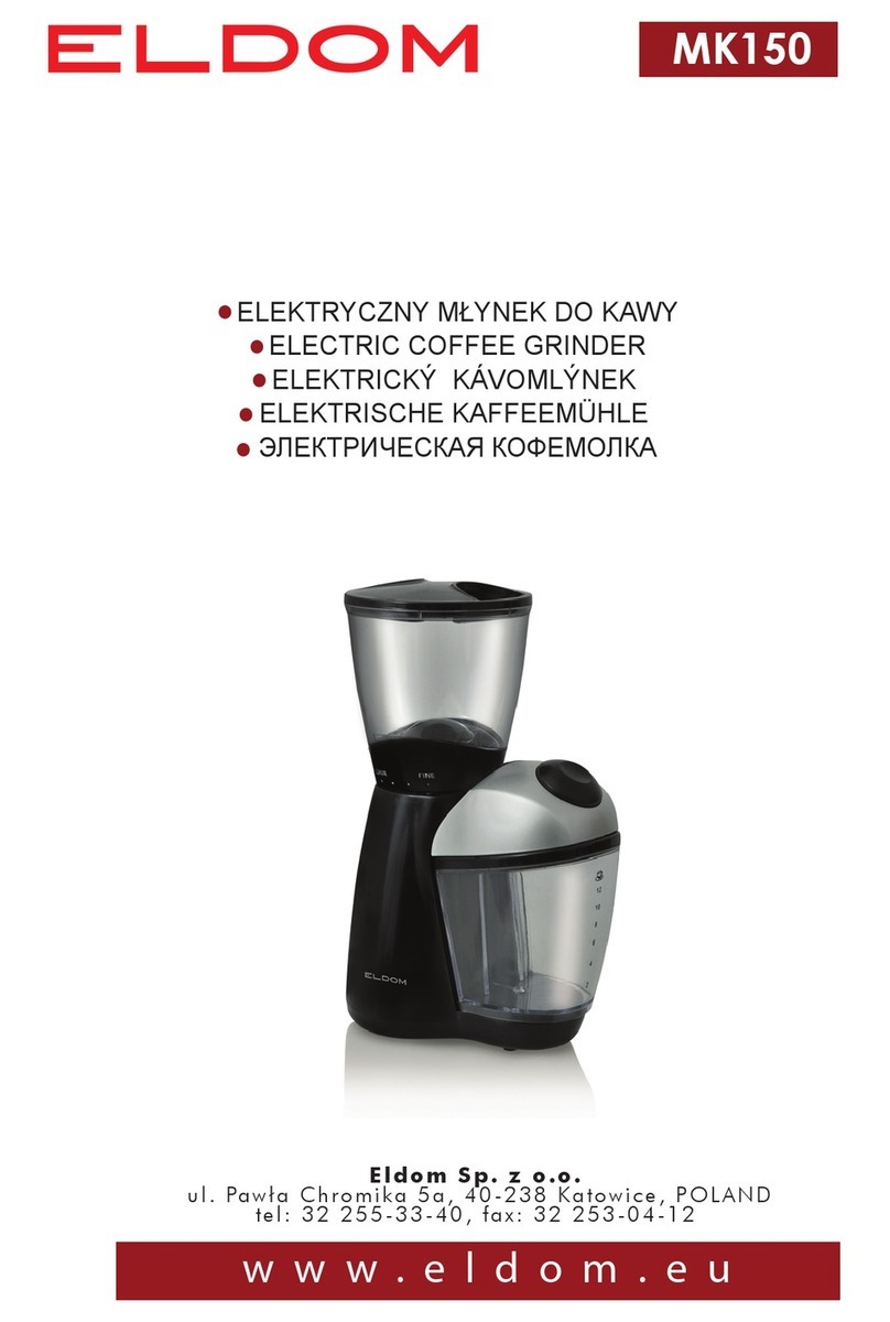 Eldom MK150 operating instructions