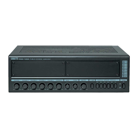 Inter-m PAM-120A User manual Inter-m PAM-120A User manual