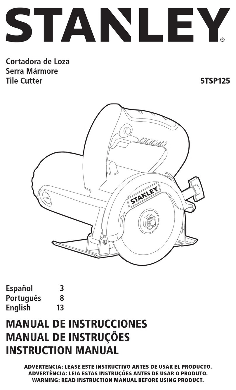 Stanley STSP125 User manual Stanley STSP125 User manual