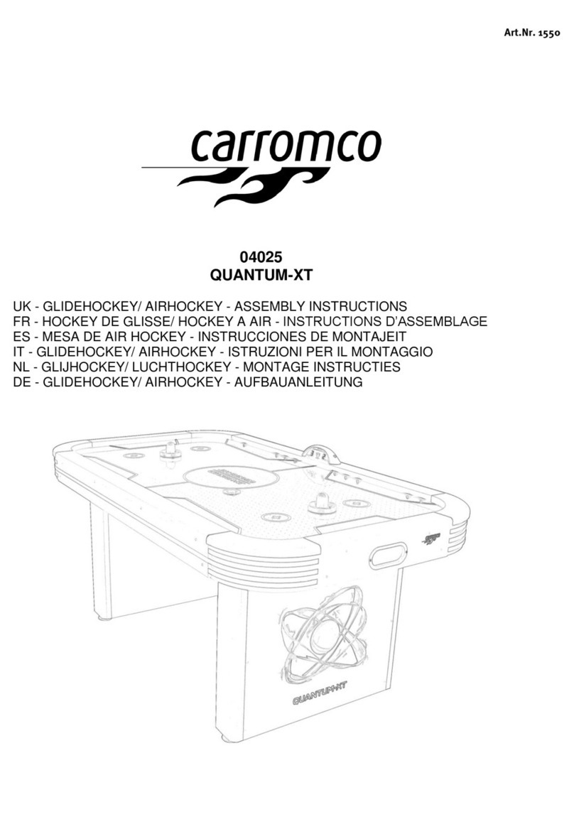 Carromco QUANTUM-XT Assembly instructions