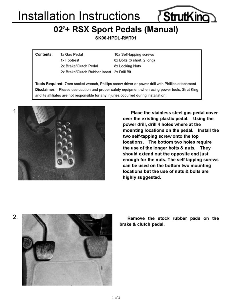 Strut King SK06-HPDL-RMT01 installation instructions