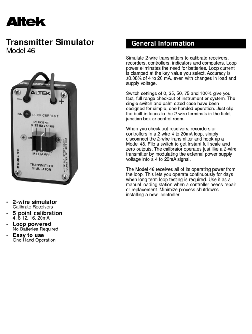 Altek 46 quick guide