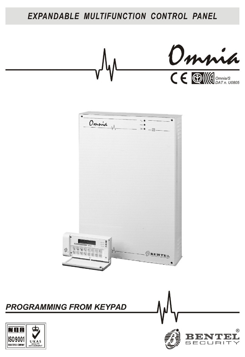Bentel OmniaTAST-R manual