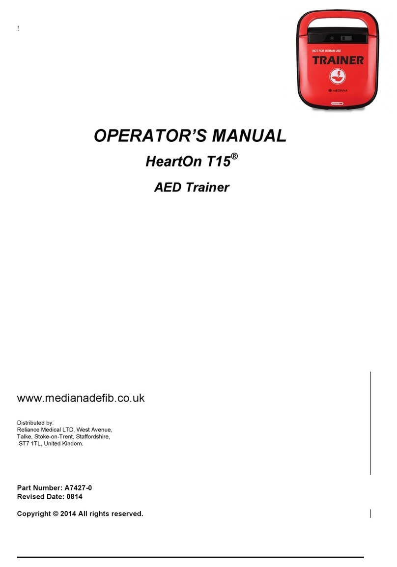 Mediana HeartOn T15 Operator's manual