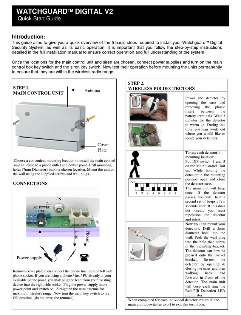 Watchguard DIGITAL V2 User manual