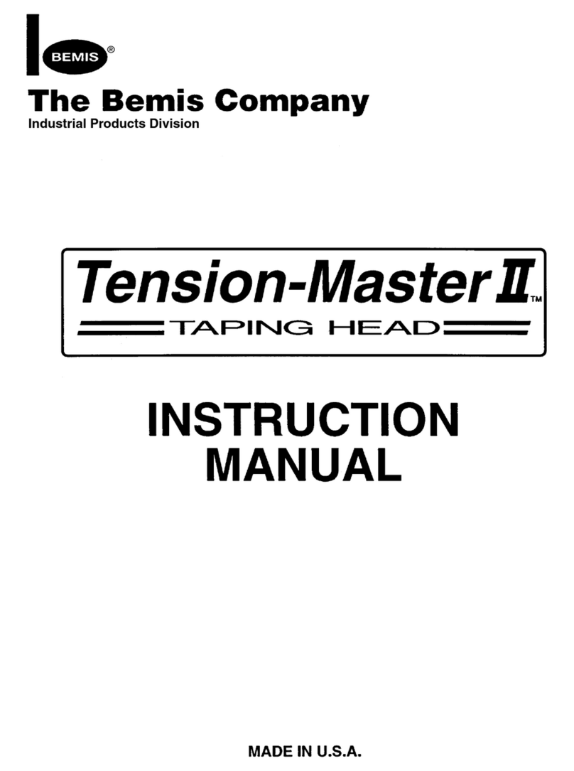BEMIS Tension-Master II instruction manual