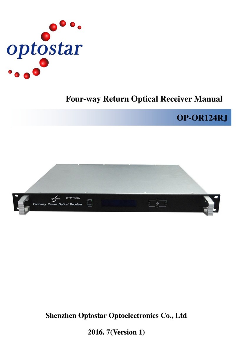 Shenzhen Optostar Optoelectronics OP-OR124RJ manual Shenzhen Optostar Optoelectronics OP-OR124RJ manual