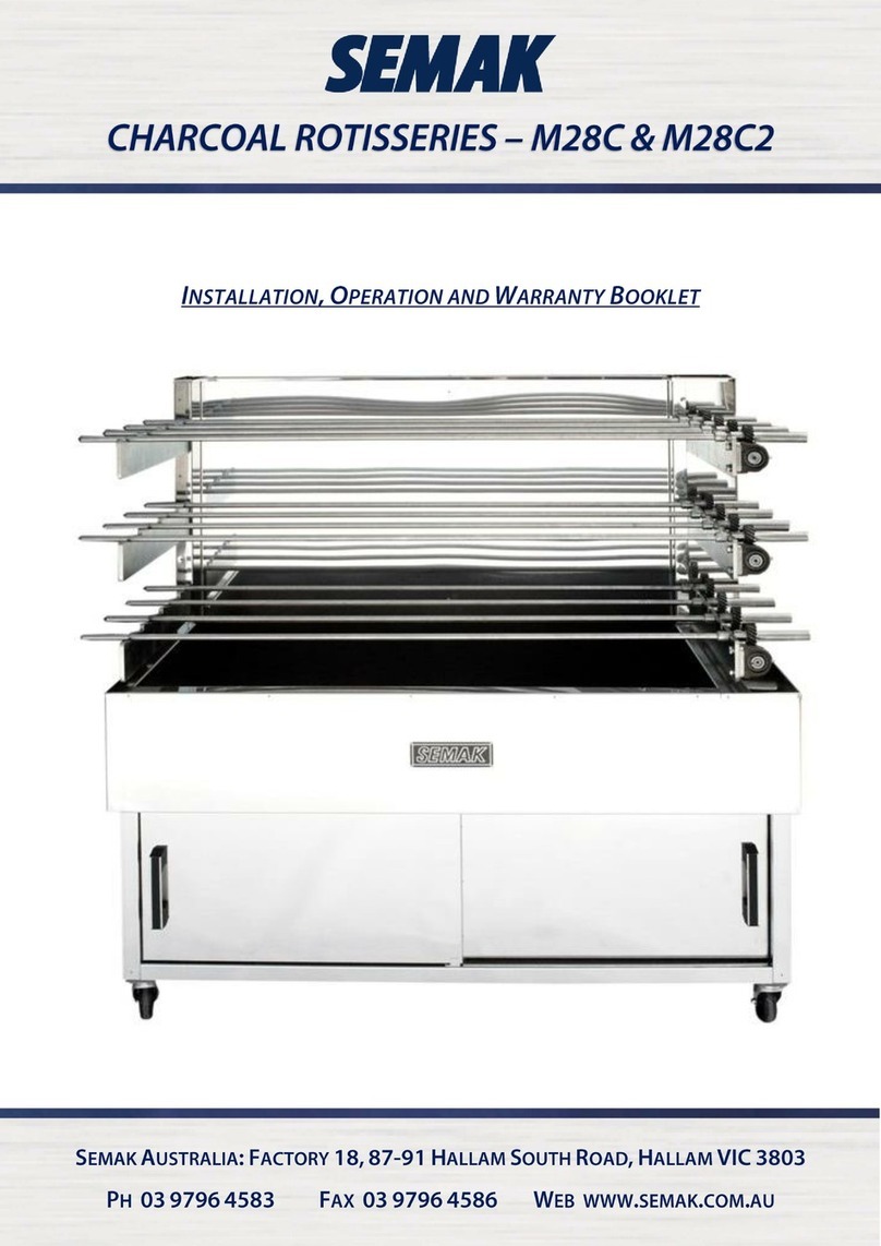 SEMAK M28C Installation, Operation and Warranty Booklet
