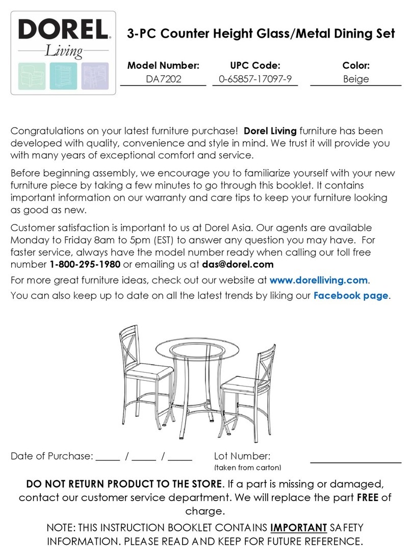 Dorel Living DA7202 manual