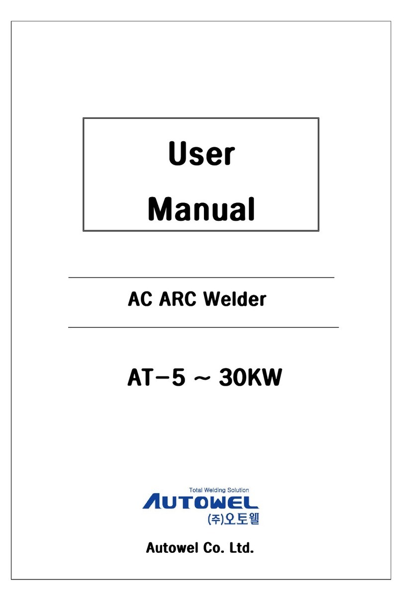 Autowel Finewel-160D User manual