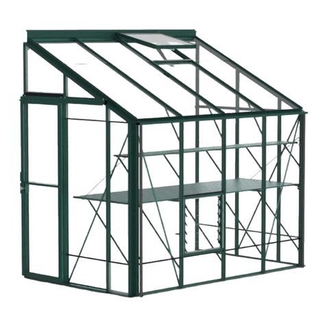 Robinsons 5ft Wide LEAN-TO Assembly instructions