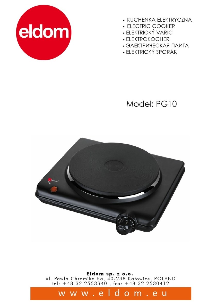 Eldom PG10 user manual