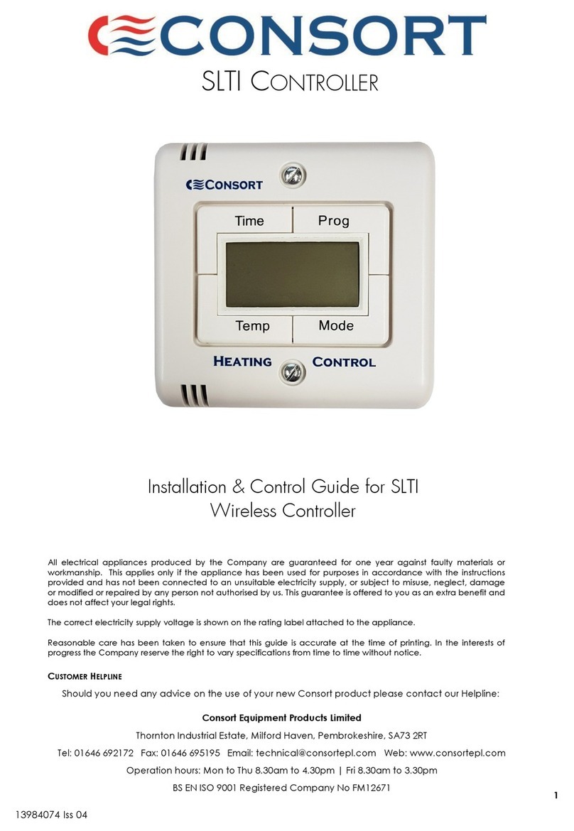 Consort SLTI Installation & Control Guide
