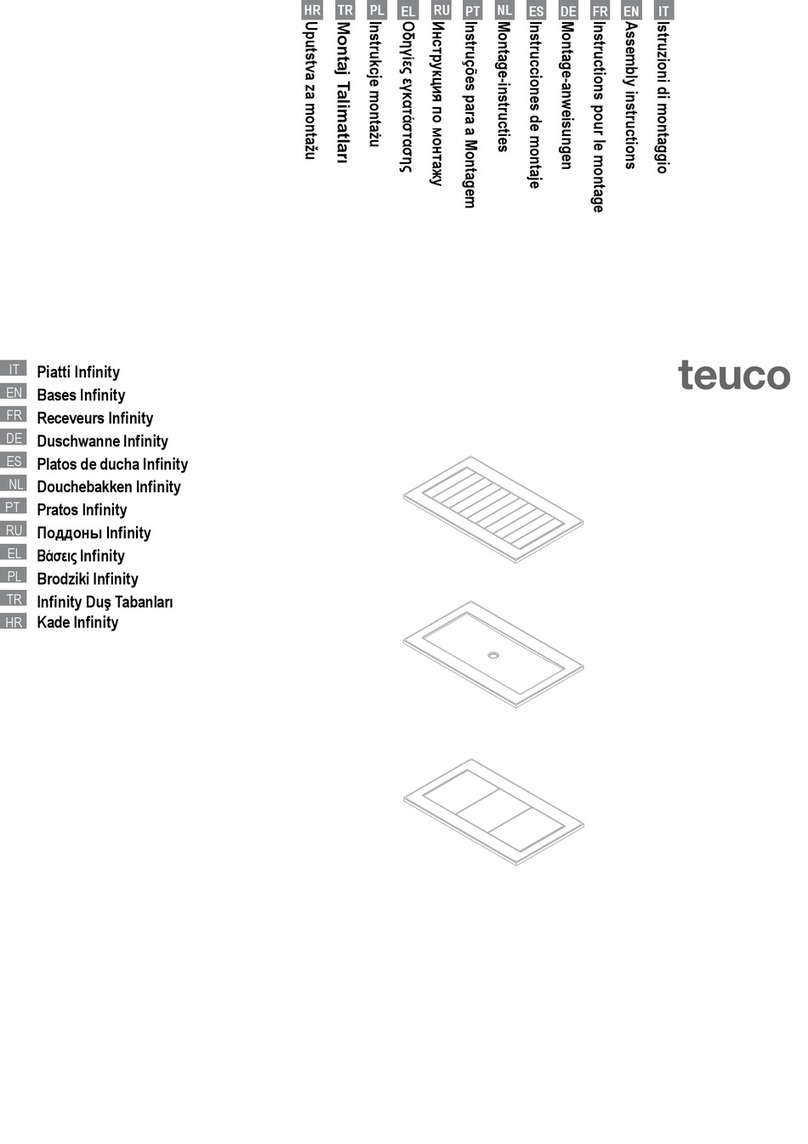 Teuco Infinity Series Assembly instructions