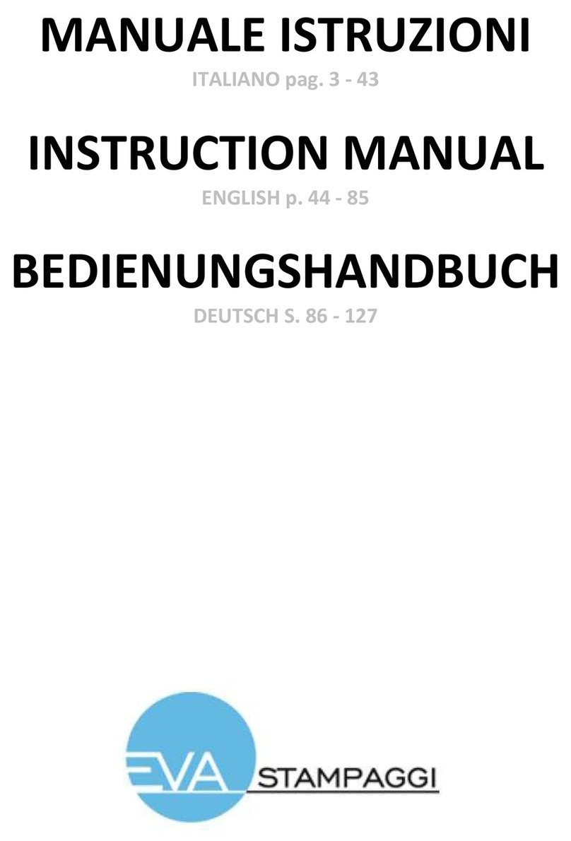 EVA Stampaggi ARIA 30 User manual