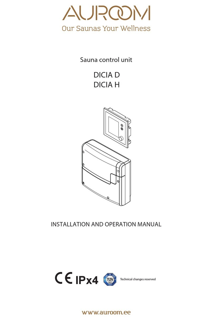 AUROOM DICIA D Installation and operation manual