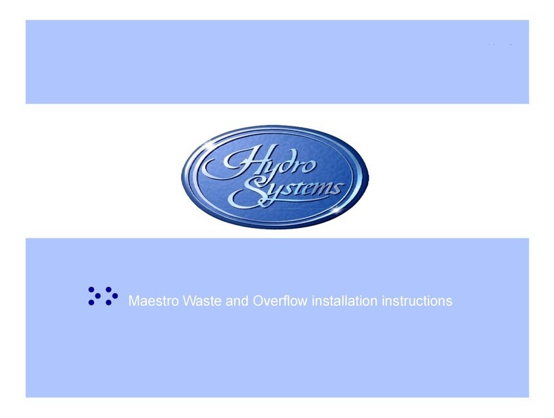 Hydro systems Maestro User manual