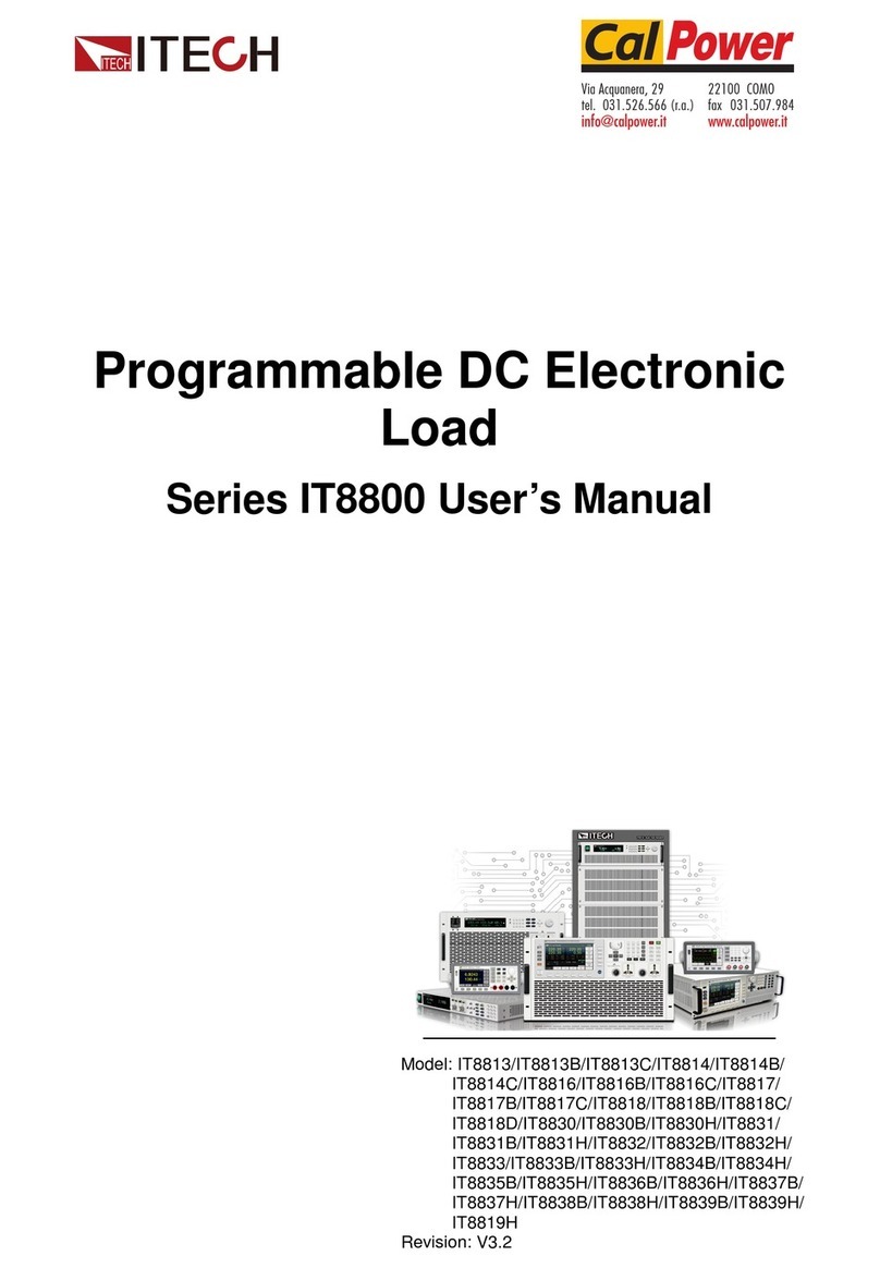 I-Tech IT8800 Series User manual