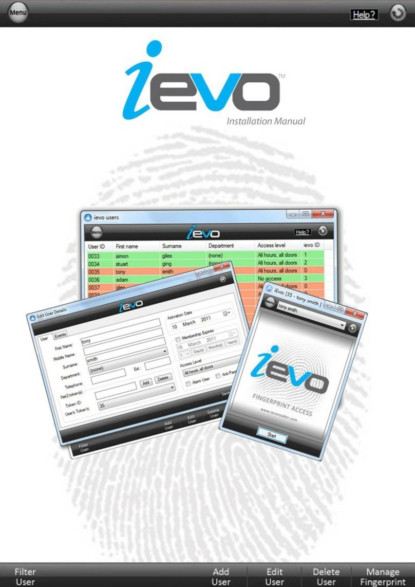 ievo ultimate User manual