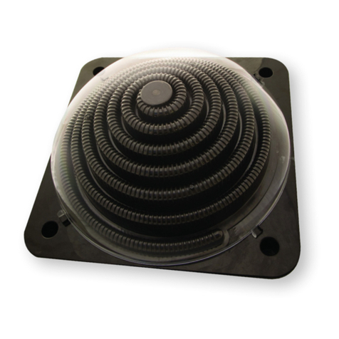 Interline SOLAR HEATER DOME instruction manual