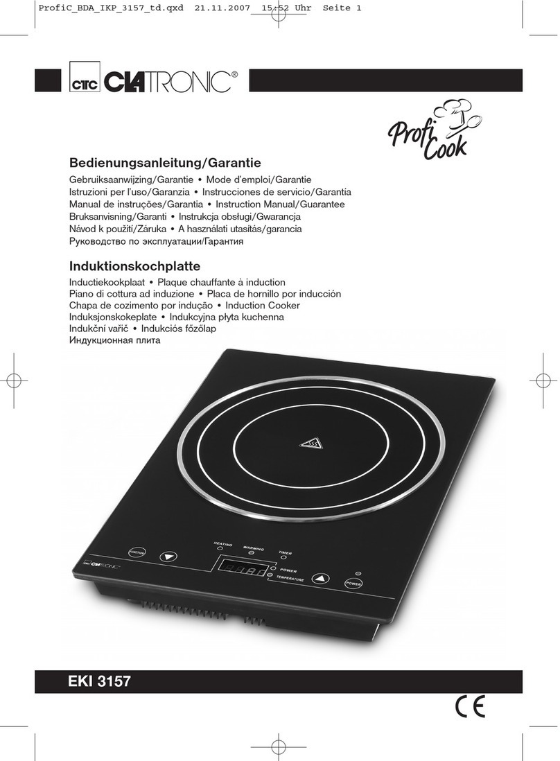 Clatronic EKI 3157 User manual