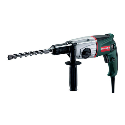 Metabo BHE 22 operating instructions