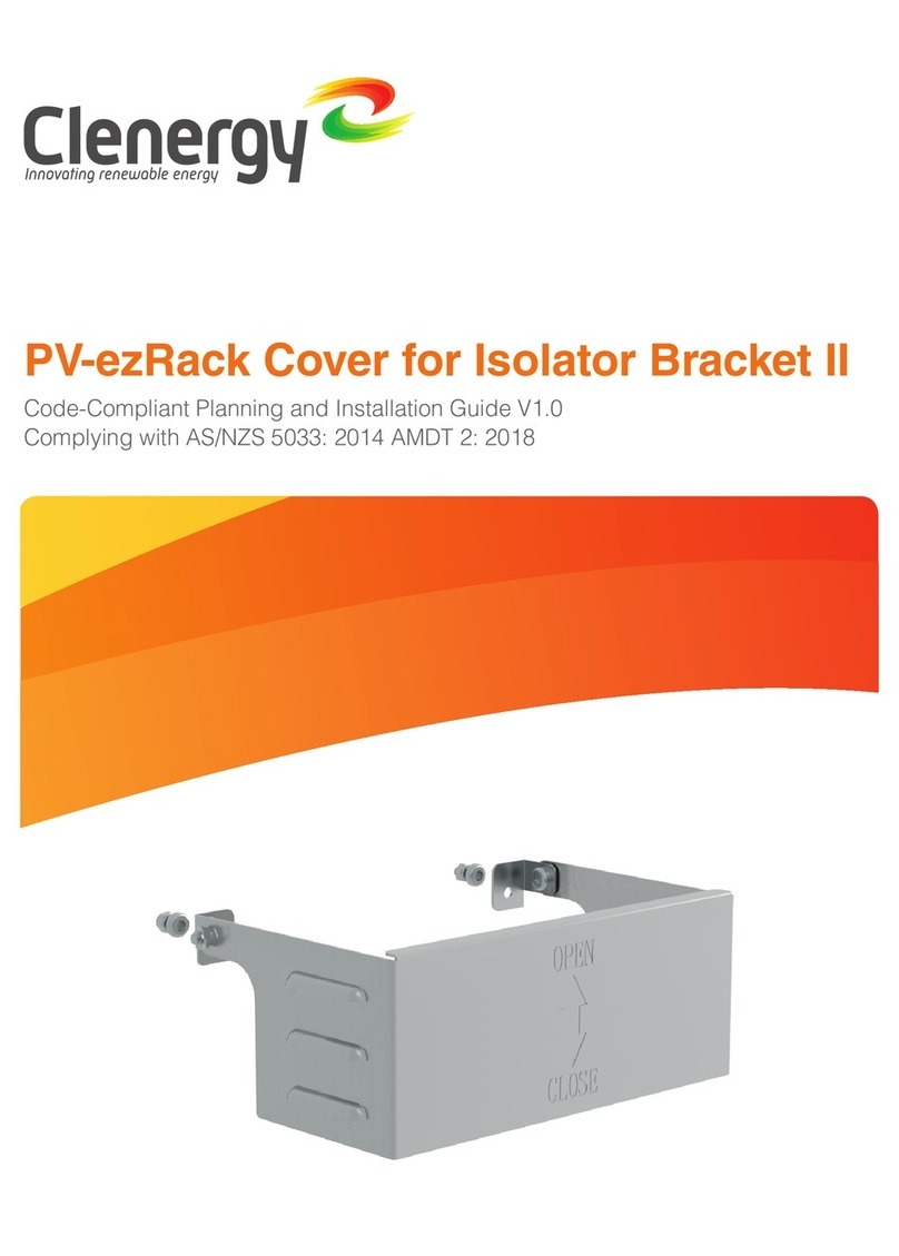 Clenergy PV-ezRack Code-Compliant Planning and Installation Guide Clenergy PV-ezRack Code-Compliant Planning and Installation Guide