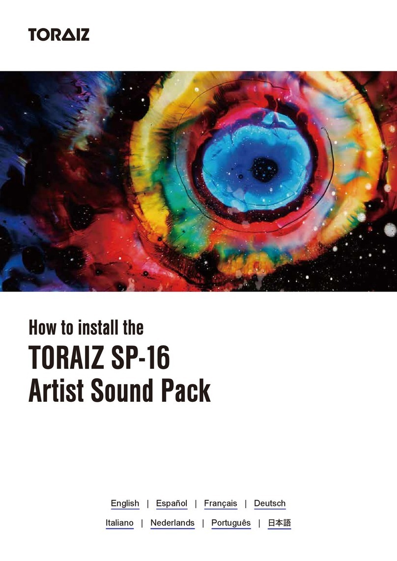TORAIZ SP-16 How to install