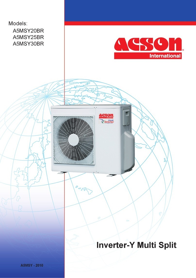Acson A5MSY20BR User manual Acson A5MSY20BR User manual