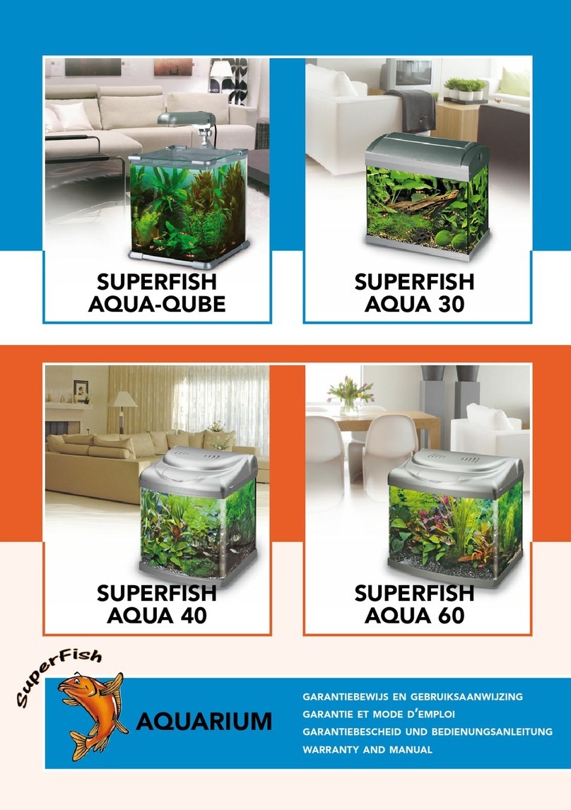 Aquadistri SUPERFISH AQUA-QUBE manual