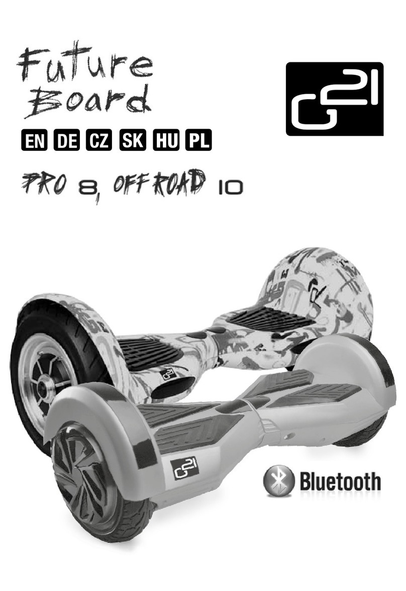 G21 Pro 8 User manual