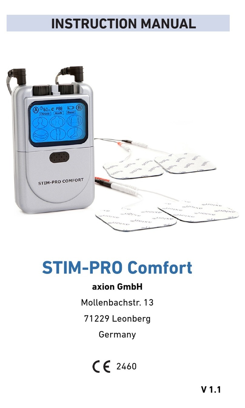 Axion STIM-PRO Comfort User manual
