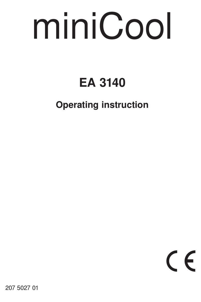 Dometic miniCool EA 3140 User manual